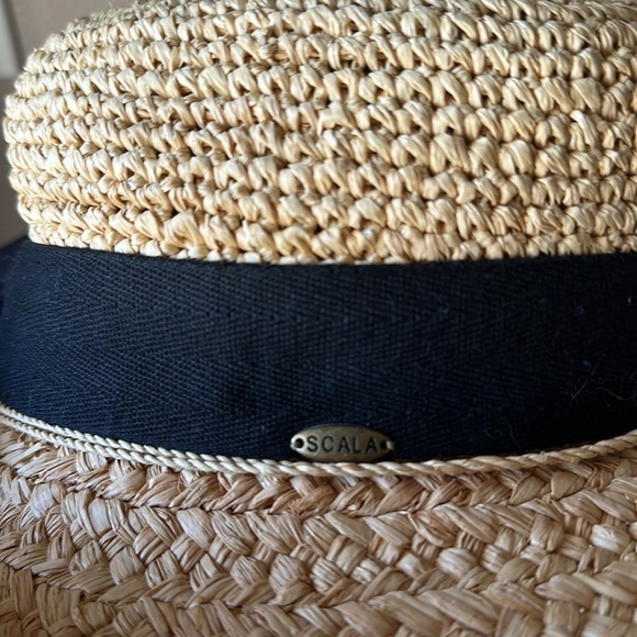 SCALA Woven Bow Detail Hat - Picture 6 of 6